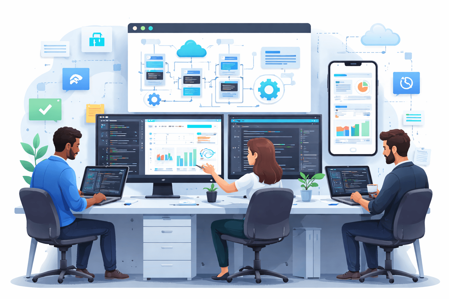 Product development experience and workflows