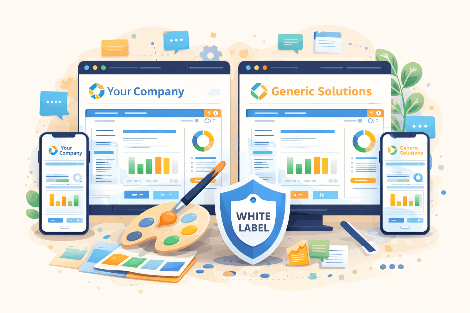 White-label branding and product ownership